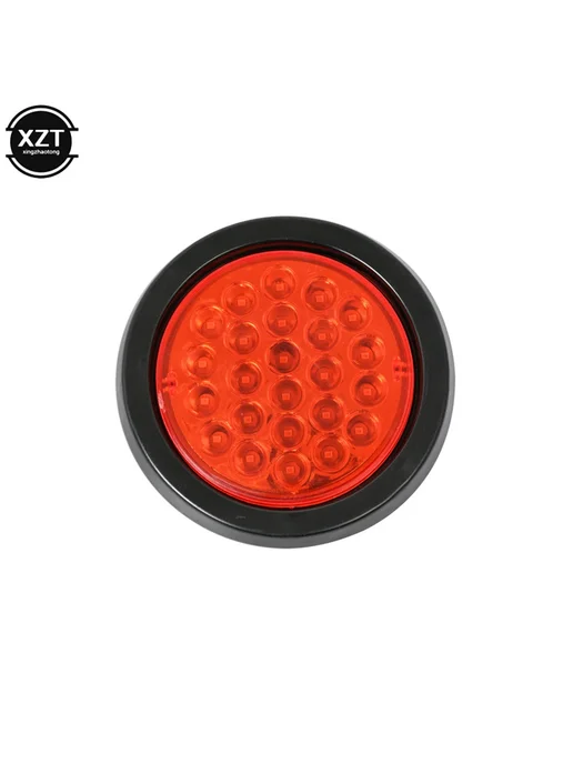 WYMECT 12-24В LED Круглый Фонарь Белый для Автоприцепа, белый, фото 5