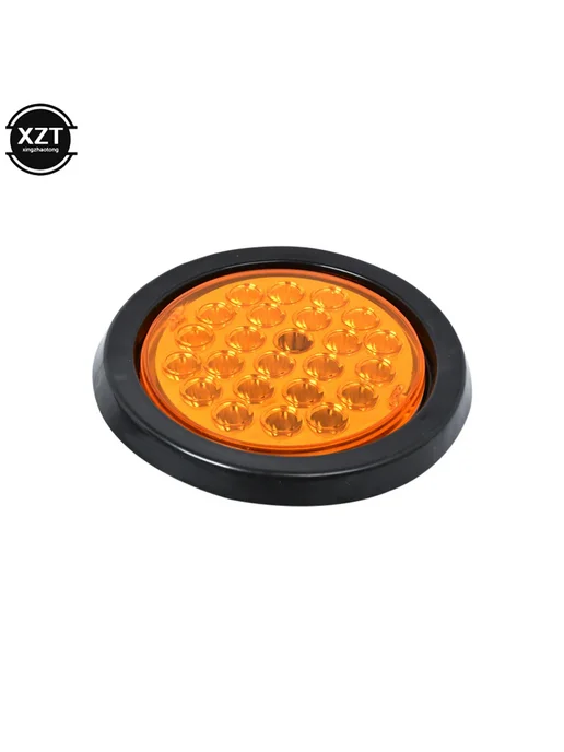 WYMECT 12-24В LED Круглый Фонарь Белый для Автоприцепа, белый, фото 6