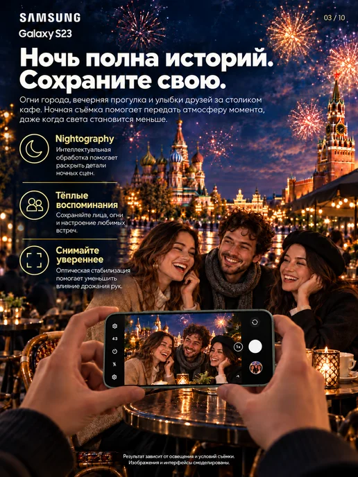 Смартфон Samsung S23 8/256 ГБ, зеленый, фото 4