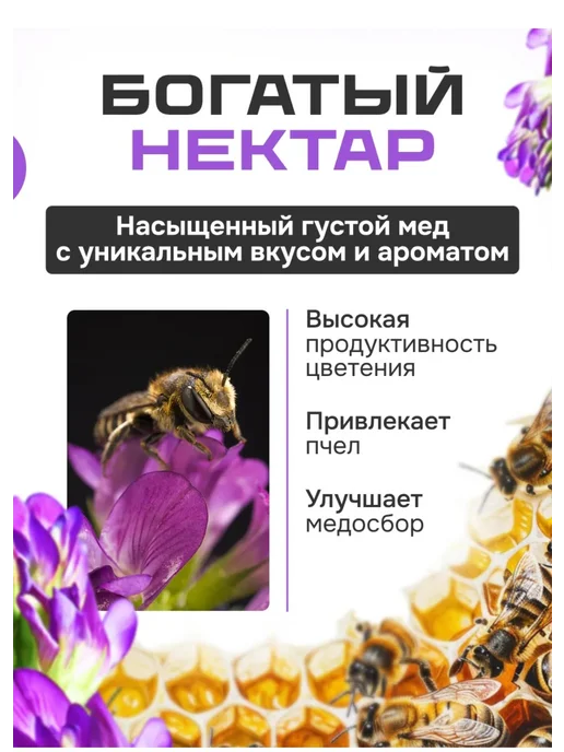 Склад Полезных Продуктов Сидерат Люцерна 5 кг, 5 кг, фото 4