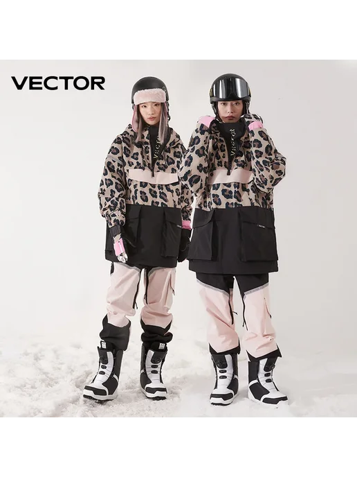 Vector Свитер утеплённый водонепроницаемый для лыж, серый, фото 2