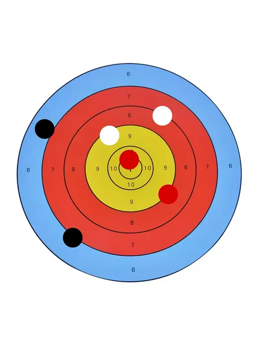 Нет бренда Пластыри для мишеней Bullseye 19 мм 1000 шт, 1000 шт, фото 7