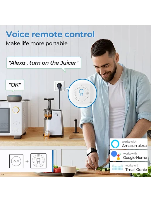 SZKOSTON Модуль умного переключателя Tuya ZigBee Wi-Fi 16А W, вариант, фото 5