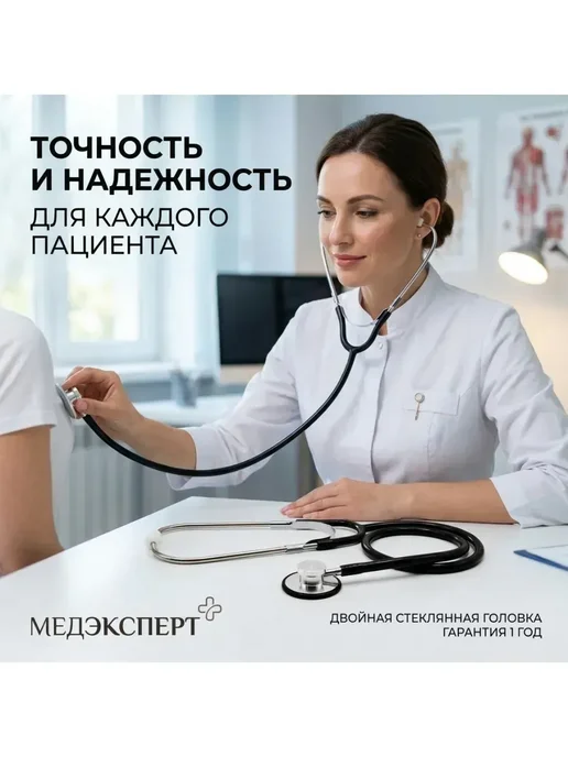 фонендоскоп медицинский, вариант, фото 3