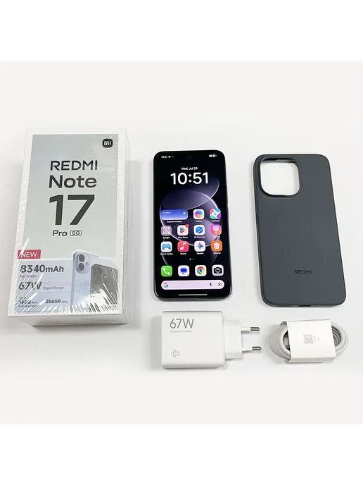 Xiaomi Смартфон Redmi Note 17 Pro 5G, 6 128ГБ, global, 5 г, 128 ГБ, фото 3