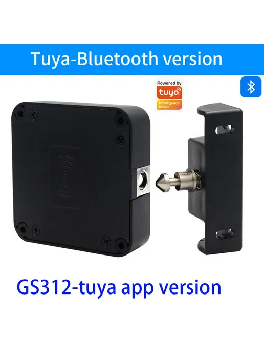 LUCKING DOOR GS312-tuya Умный Замок для Мебели GS312-tuya, черный, фото 2