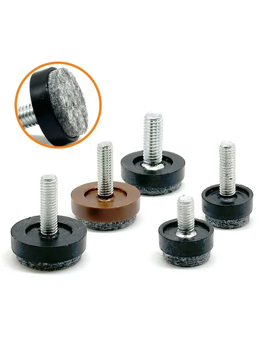 XMSJ Регулируемые фетровые подушечки для ног M6 M8 4pcs, M8, 16 шт, фото 3