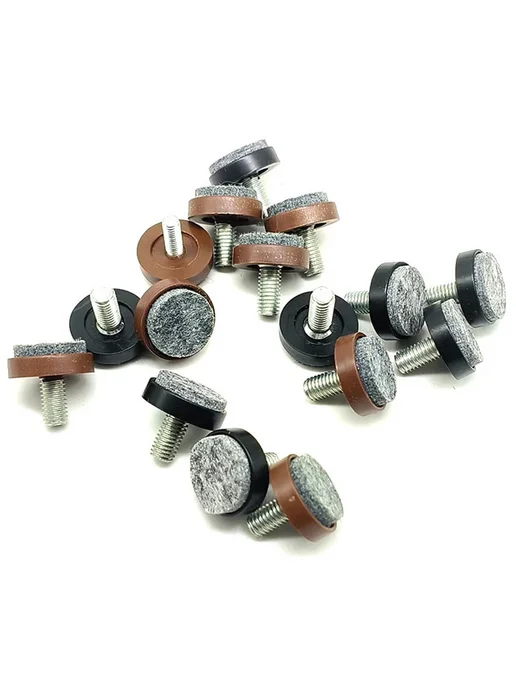 XMSJ Регулируемые фетровые подушечки для ног M6 M8 4pcs, M8, 16 шт, фото 6