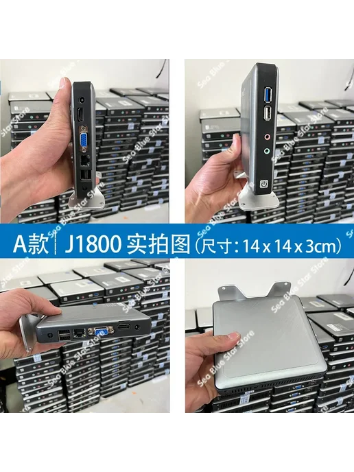 Нет бренда Мини-ПК J1800 ITX Type C 1037u-2g 32g, 32 г, фото 4