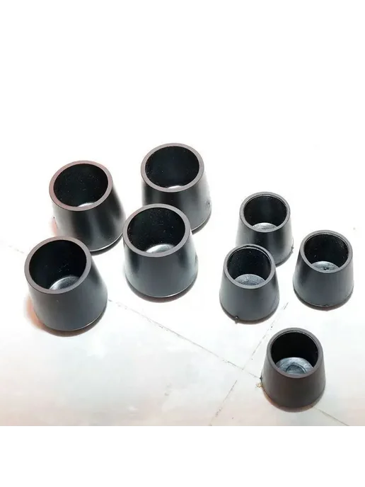 Резиновые заглушки для труб 8-63 мм черные 4 Pcs, 30MM Thick, 8 шт, фото 4