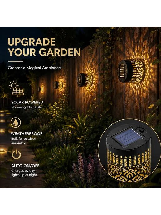 Нет бренда Солнечный светильник Datura теплый свет IP65 Warm Light 1 Pc, вариант, фото 3