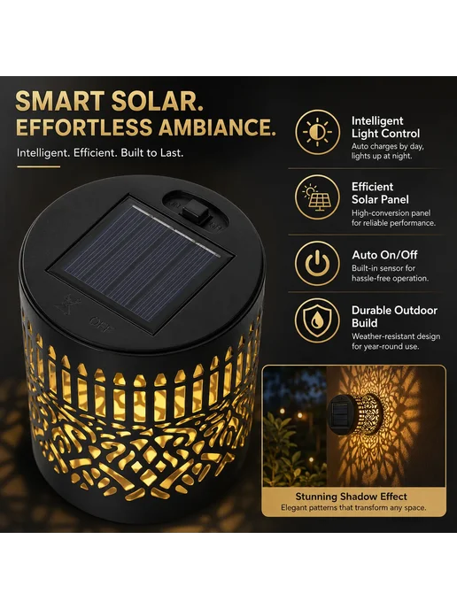 Нет бренда Солнечный светильник Datura теплый свет IP65 Warm Light 1 Pc, вариант, фото 4