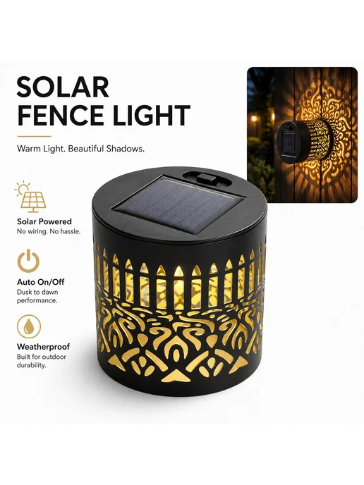 Нет бренда Солнечный светильник Datura теплый свет IP65 Warm Light 1 Pc, вариант, фото 7