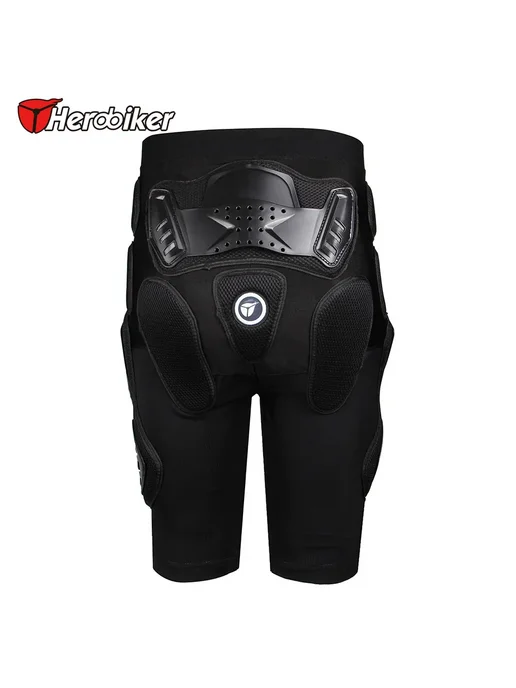 HEROBIKER Дышащие Противоскользящие Мотошорты Унисекс С Защитой Для Бе, вариант, фото 3