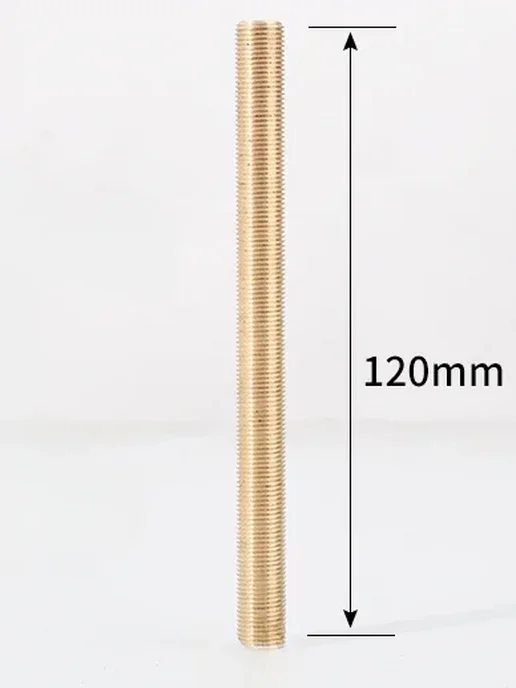 Нет бренда Латунные удлинители ниппеля для водопровода 120mm, 1l2 BSP I, 3l4
