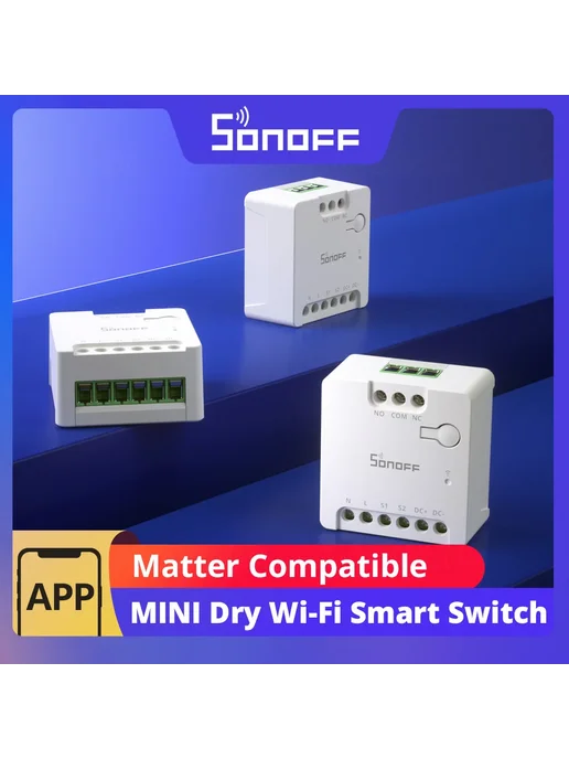 Sonoff MINI-D Умный переключатель Wi-Fi 1-10 шт. 1PCS MINI-D, 10 шт, 4 шт, фото 2