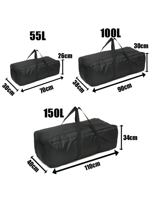 kendome спортивный рюкзак 55 100 150 л черный Black 55L, 150 л, 55 л, фото 7