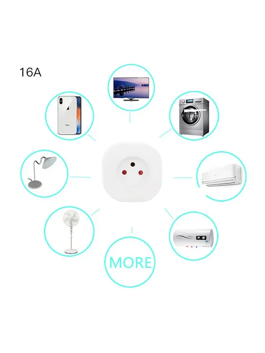 Нет бренда Vieruodis IL Smart Plug 2PCS, 2 шт, фото 3