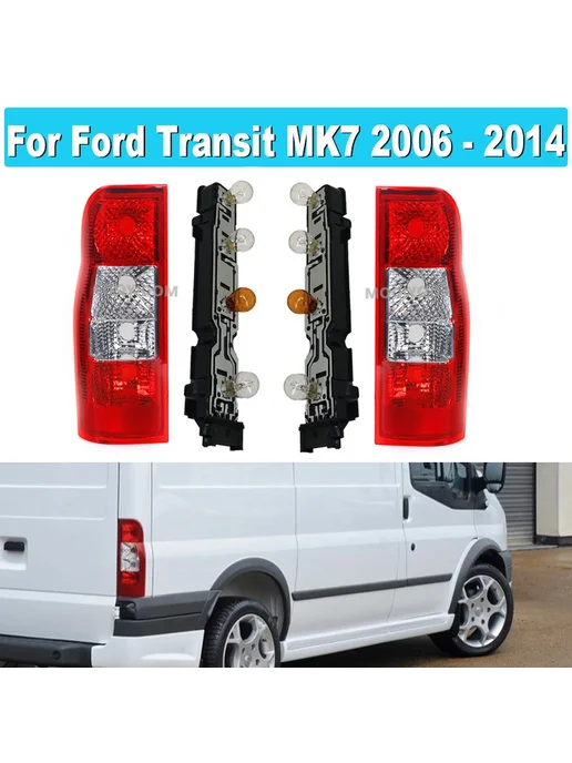 Нет бренда Задний фонарь Ford Transit MK7 2006-2014, Left, 6C11-13405-A, вариант, фото 2