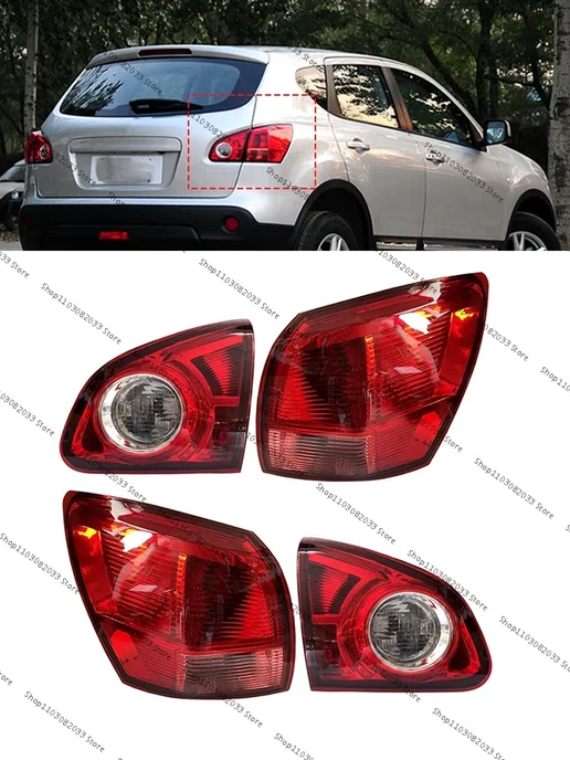 Нет бренда Задний фонарь (без лампы) для Nissan Qashqai J10 2007-2010, вариант, фото 2