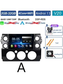 Nevegetor Автомагнитола Android для Toyota FJ Cruiser J15 2006-2020 М