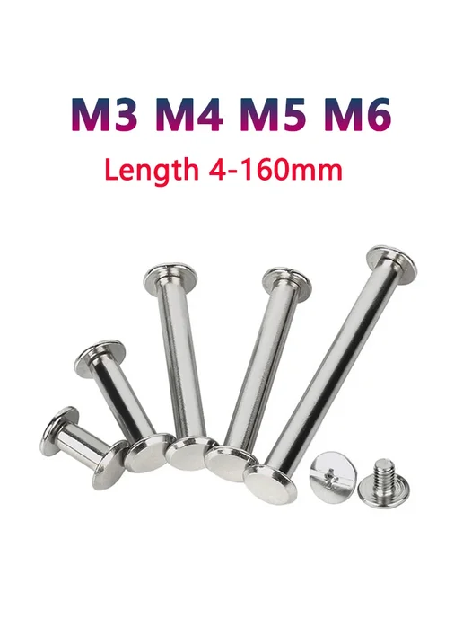 GooBetter Заклепки из нержавеющей стали M3-M6, 4mm (10шт), 10 шт