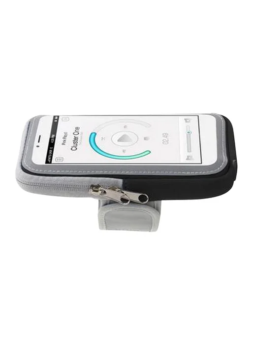 Спорт рука Phone Belt для Men Women, сенсорный дисплей, чёрн, черный, фото 5
