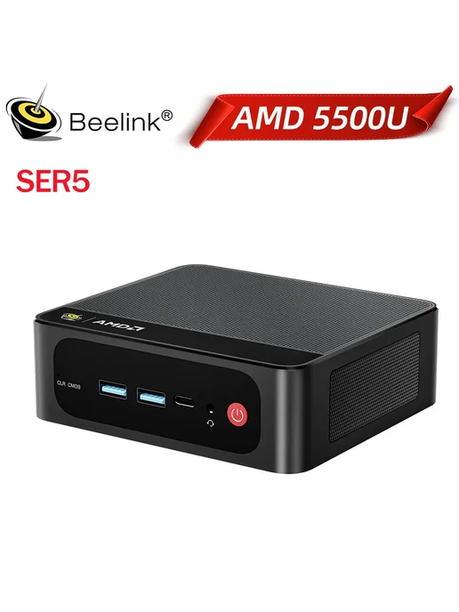 Beelink Мини-ПК SER3 - 16GB+500GB AMD Ryzen 3 3200U, 16 ГБ, 500 ГБ, фото 3