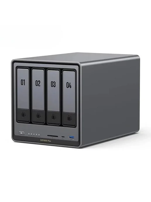 Нет бренда NAS DXP4800 Plus 8g, черный, 8 г, фото 2