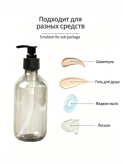 Помпа дозатор сменная 150 мл, 1 шт, 150 мл, 1 шт, фото 2