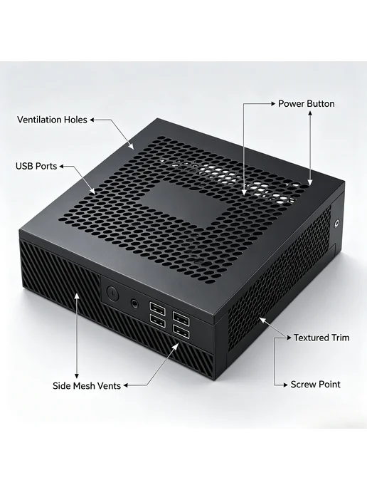 Нет бренда Мини-ПК Intel Core i3 i5 i7 I5-5 generation, вариант, фото 5
