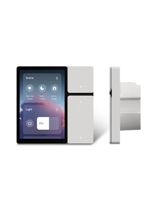 Нет бренда TUYA Smart Central Control Panel Mini 3 Relays, белый