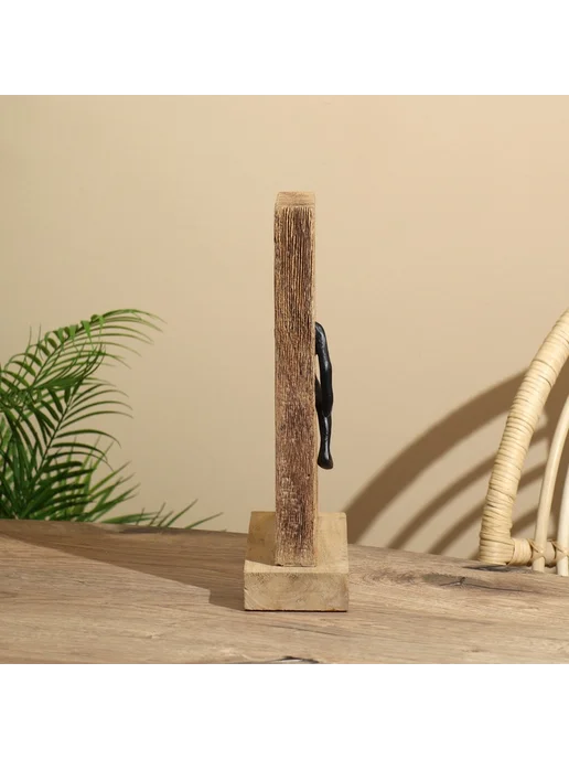 Сувенир «Раздумье», 23.5×9.5×34 см, полимерная смола, мангов, 23.5x9.5x34 см, фото 4