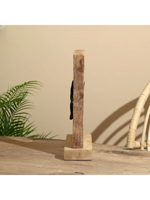 Сувенир «Раздумье», 23.5×9.5×34 см, полимерная смола, мангов, 23.5x9.5x34 см, фото 5