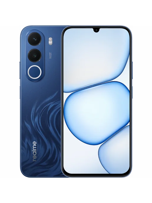 Смартфон realme C100x 4/128 ГБ, синий, фото 2