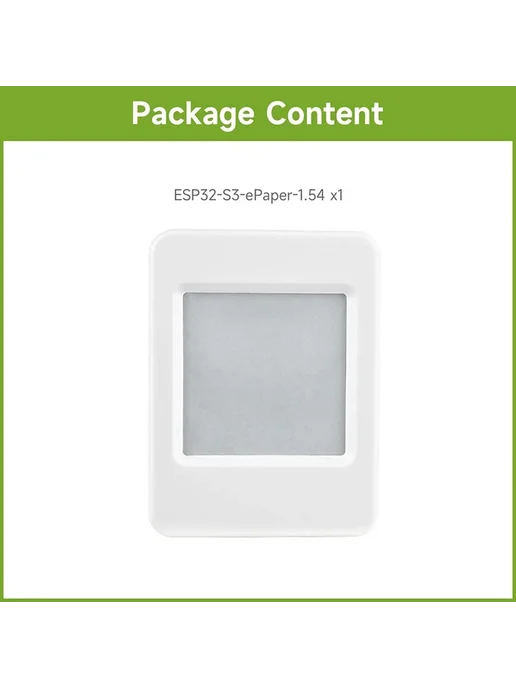 Нет бренда ESP32-S3 1.54" E-Paper AIoT плата, вариант, фото 3