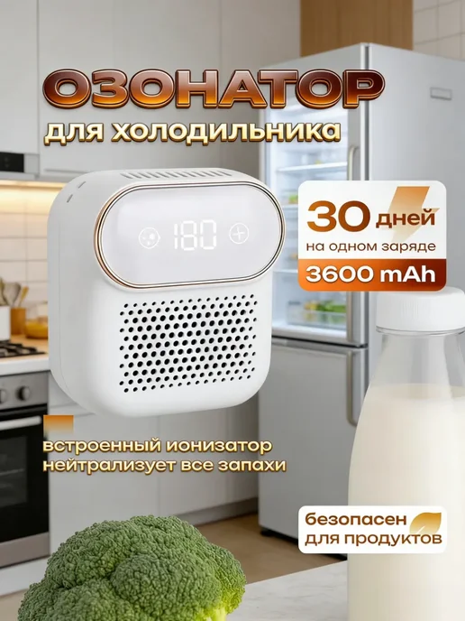 Озоновая машина для холодильника, дезодоратор, бытовая дезин, вариант