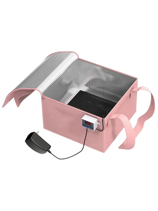 Редуктор для теста с регулировкой и подогревом, Pink для Sou, розовый, фото 4