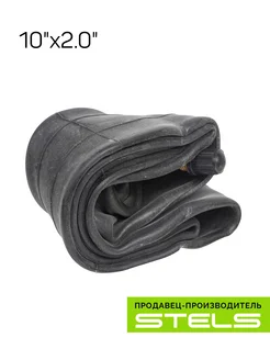 Велокамера 10"x2.0" с гнутым автониппелем в индивидуальной