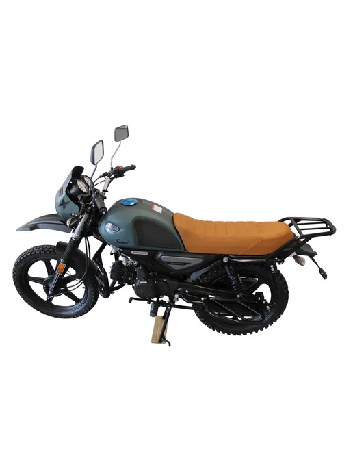 мопед взрослый бензиновый RACER SCOUT M2, зеленый, фото 2