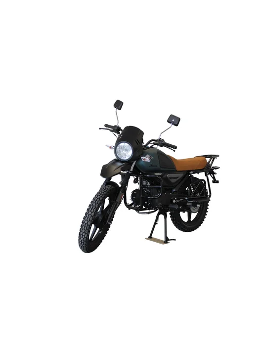 мопед взрослый бензиновый RACER SCOUT M2, зеленый, фото 3