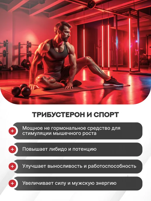 Анаболический комплекс Tribusterone для набора массы, вариант, фото 4