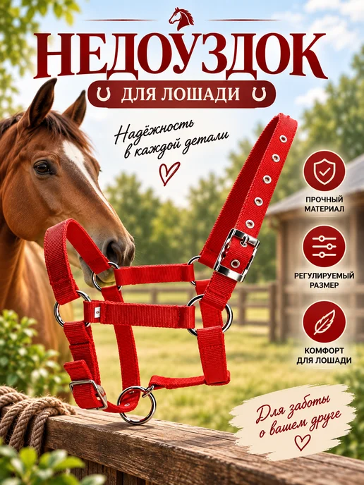 Недоуздок для лошади, вариант