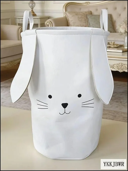Корзина для игрушек из EVA, светло-коричневая, коричневый, фото 2