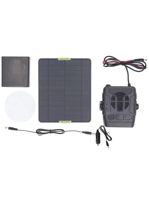 20W солнечный обогреватель зимний авто 12V 2A для Defroster, 20 Вт, фото 2