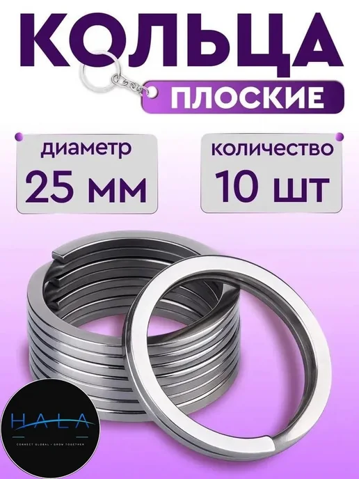 Бирка для ключа 10 шт набор, 10 шт