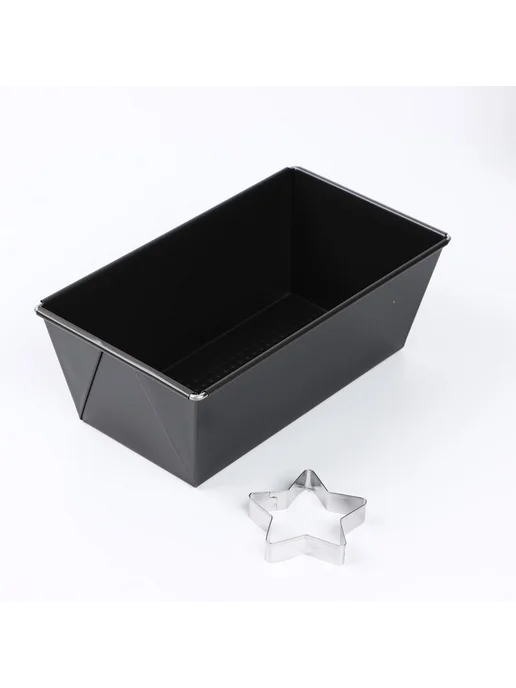 Формы для выпечки новогодние «Звёздочка», 2 предмета 25×11, 25x11, фото 4