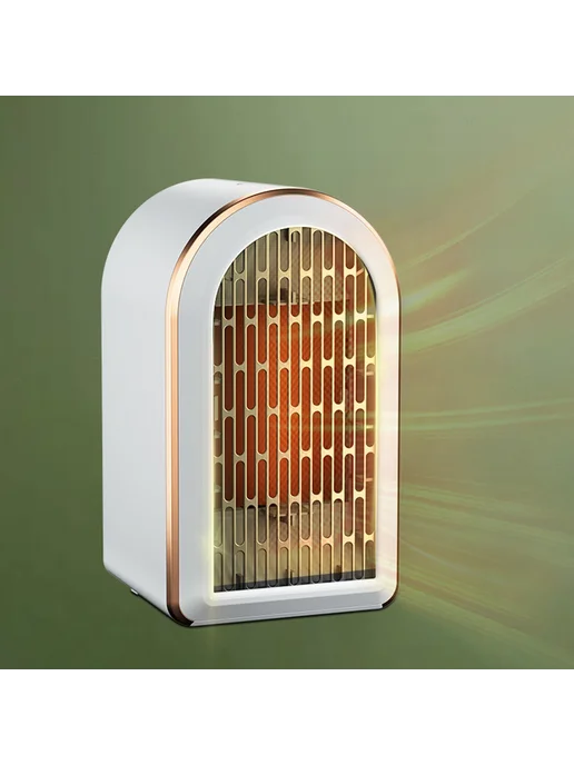 Настольный вентилятор-обогреватель 1200W для офиса и дома, 1200 Вт, фото 3
