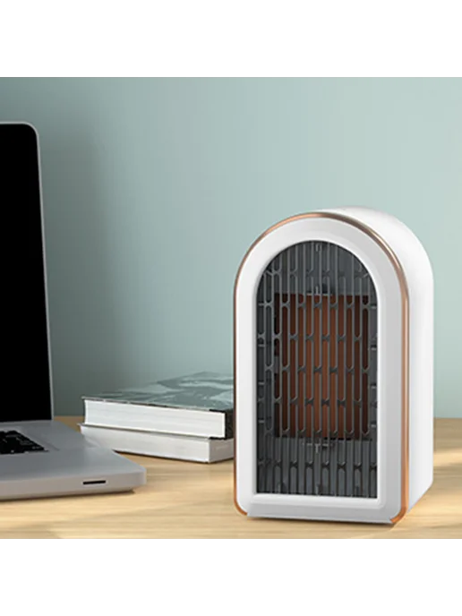 Настольный вентилятор-обогреватель 1200W для офиса и дома, 1200 Вт, фото 7