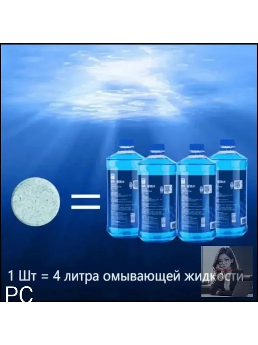 Жидкость стеклоомывателя 50 шт, вариант, фото 5